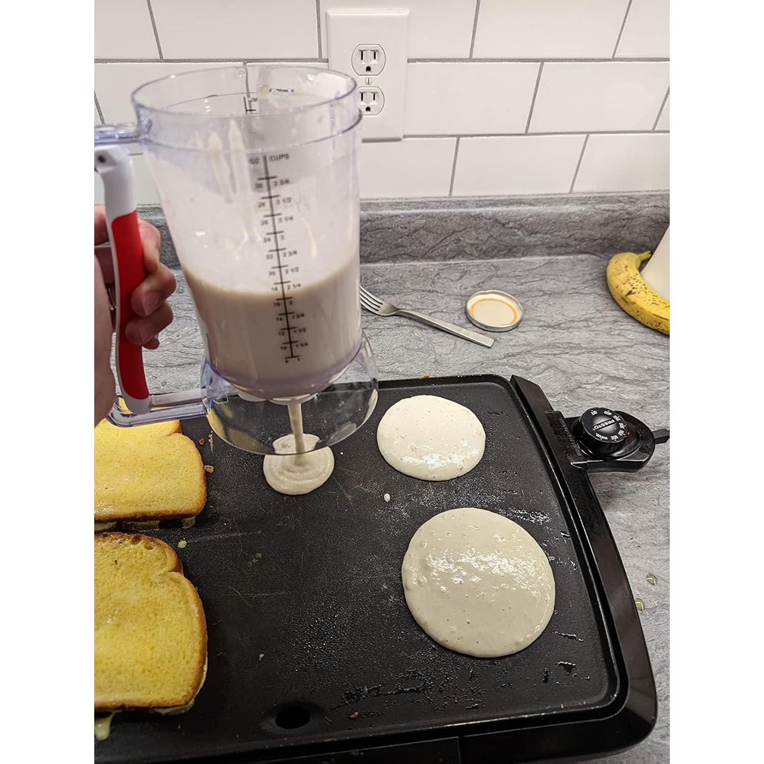 Dispensador de Masa para Waffles i Kito + Pinzas Antideslizantes