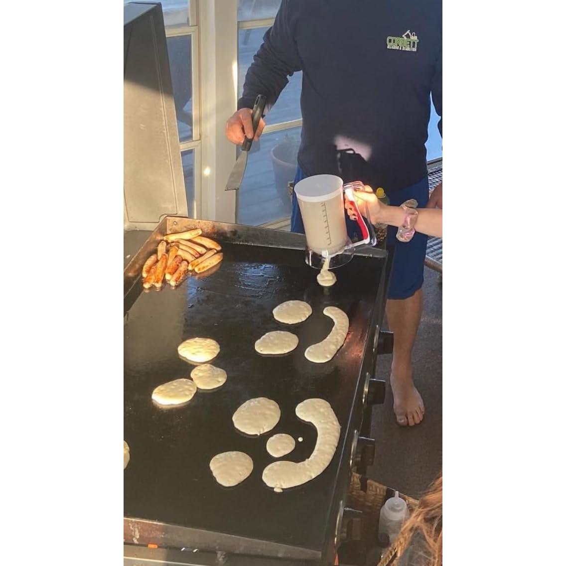 Dispensador de Masa para Waffles i Kito + Pinzas Antideslizantes