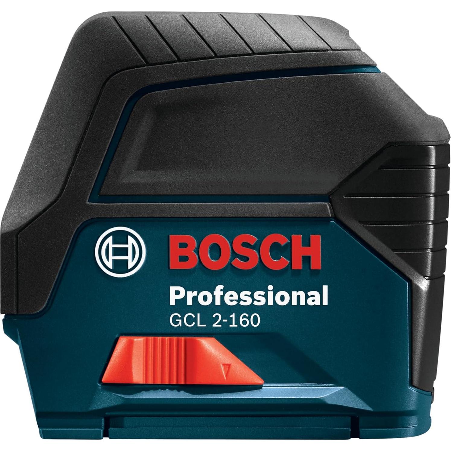 Láser de Línea Cruzada Bosch GCL 2-160 19,81 m con Soporte