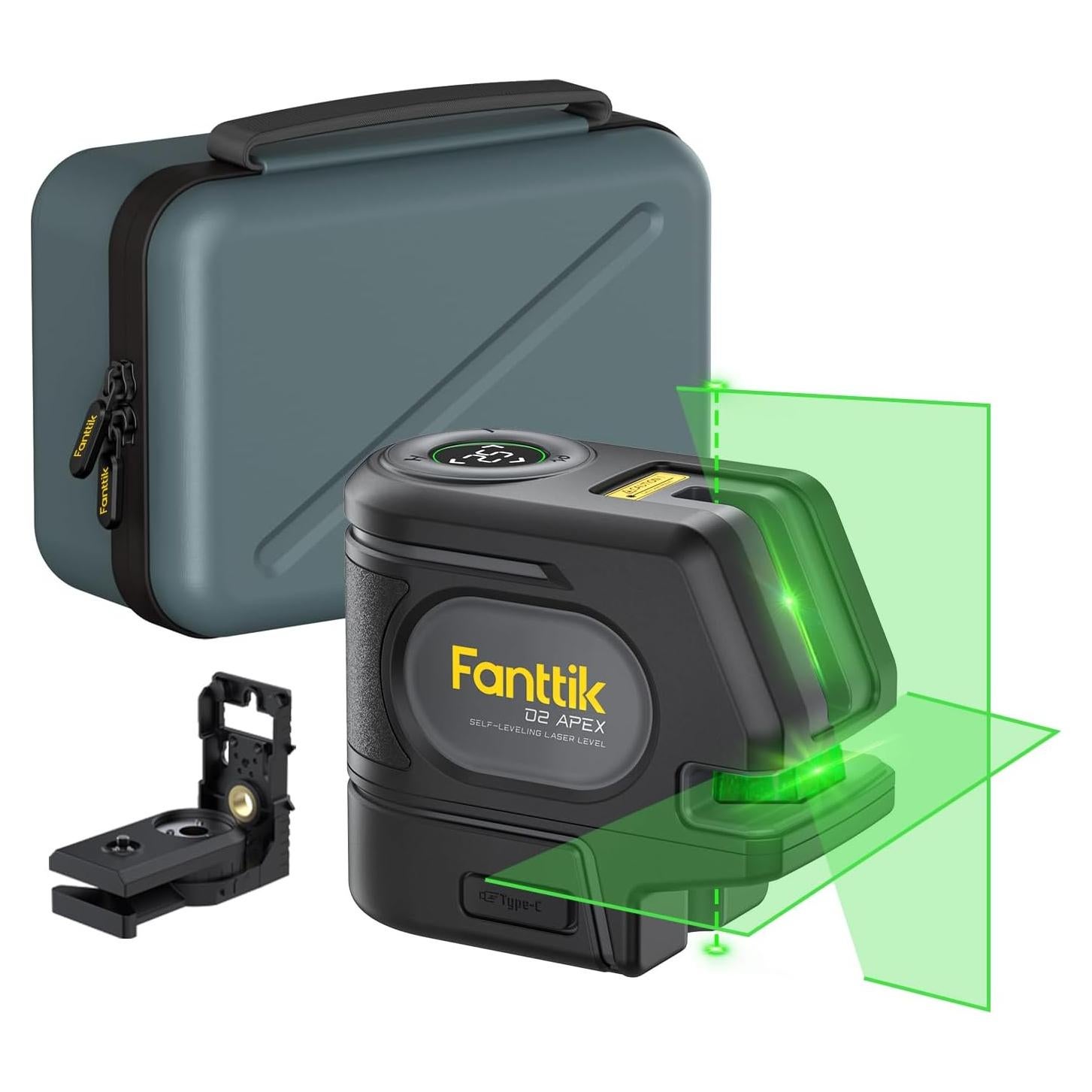 Nivel Láser Verde Fanttik D2 APEX Autonivelante 100 ft