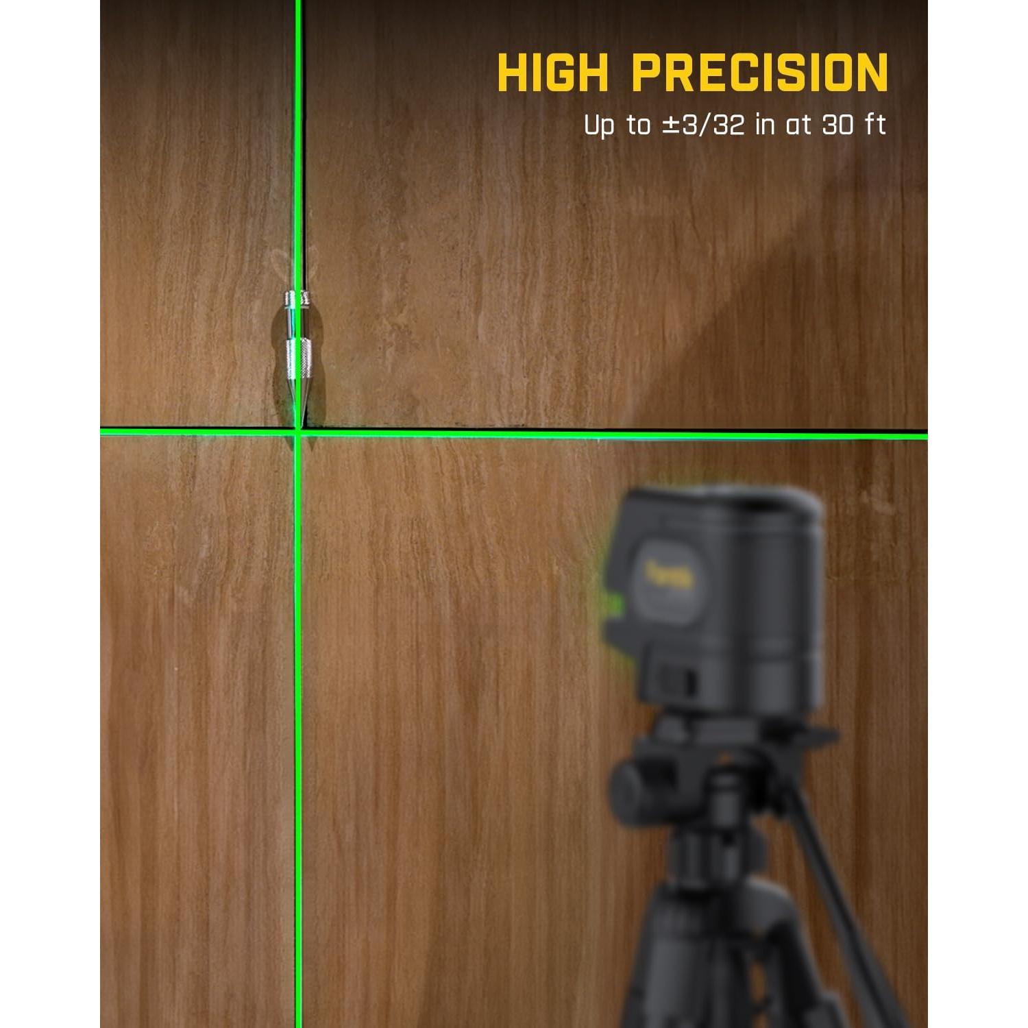 Nivel Láser Verde Fanttik D2 APEX Autonivelante 100 ft