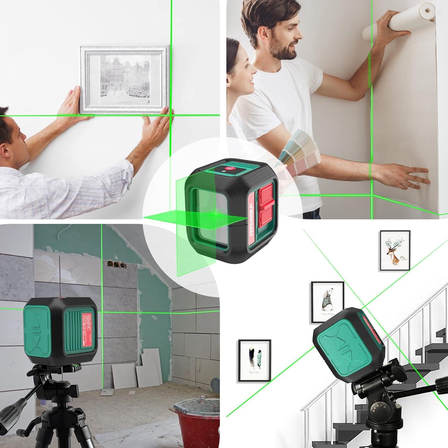 Nivel Láser Autonivelante Verde HYCHIKA 15.24m Interior/Exterior