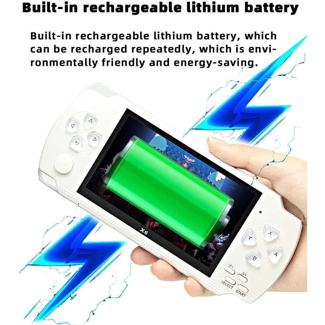 Consola de Juegos Portátil JXD S6 8GB 2000 Juegos Retro