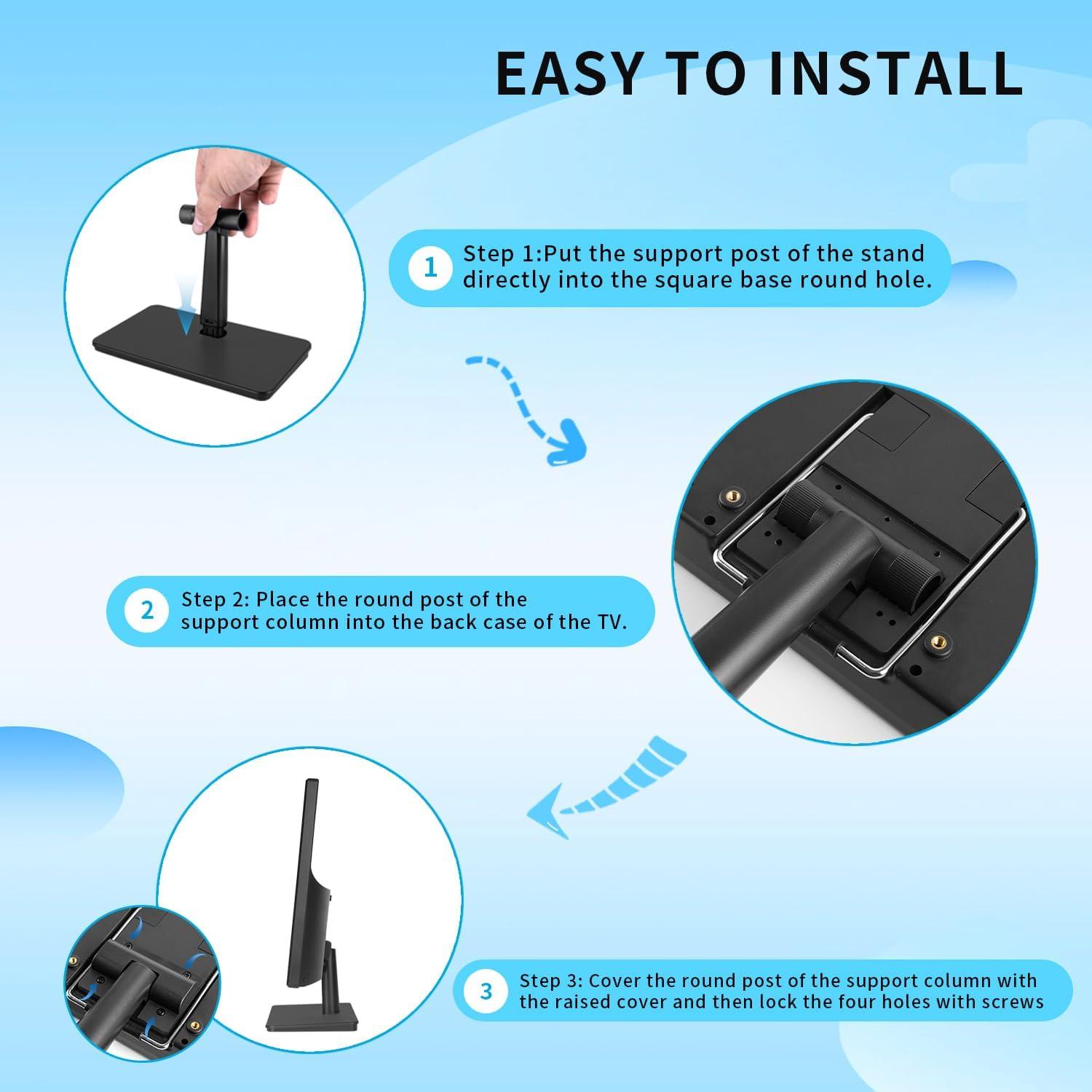 Televisor portátil Othoig 12.5" HD con HDMI y USB