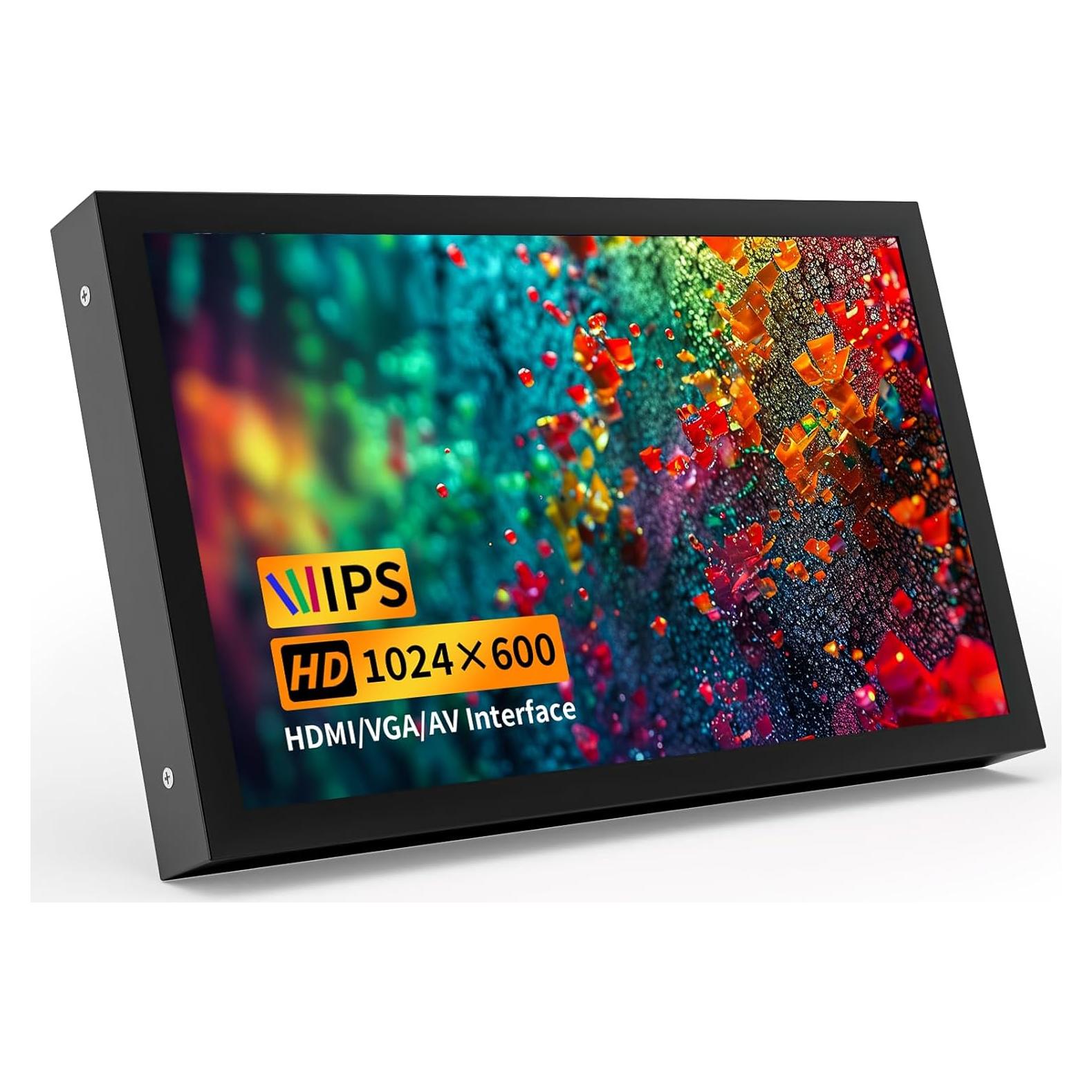 Monitor Mini 7" CUQI EM713 HD 1024x600 con Altavoces Integrados