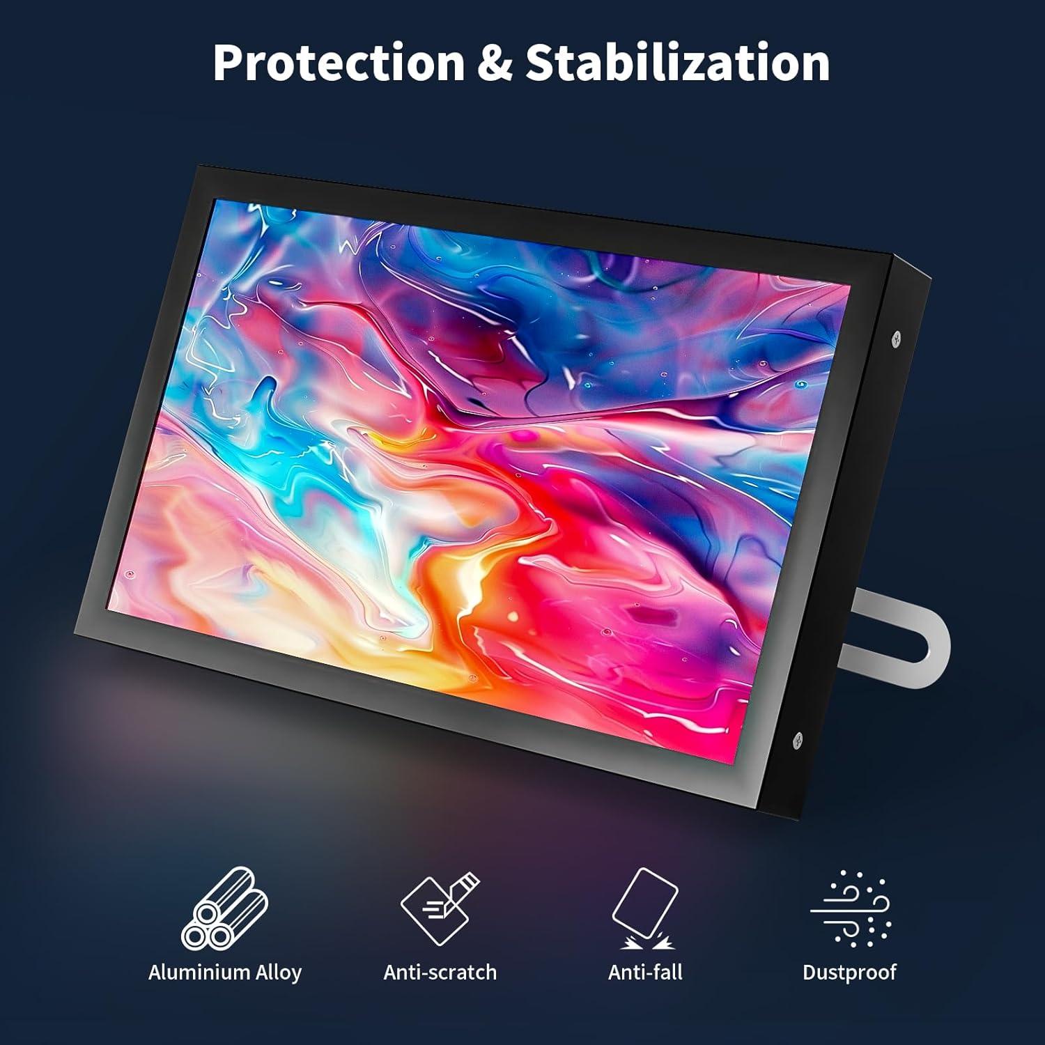 Monitor Mini 7" CUQI EM713 HD 1024x600 con Altavoces Integrados