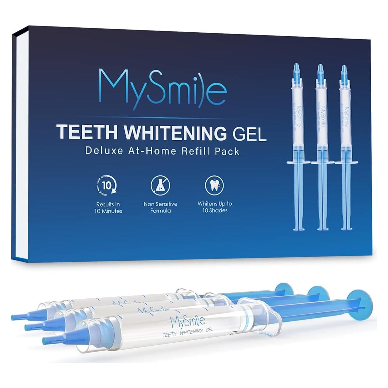 Gel Blanqueador Dental MySmile 3 Lápices para Dientes Sensibles