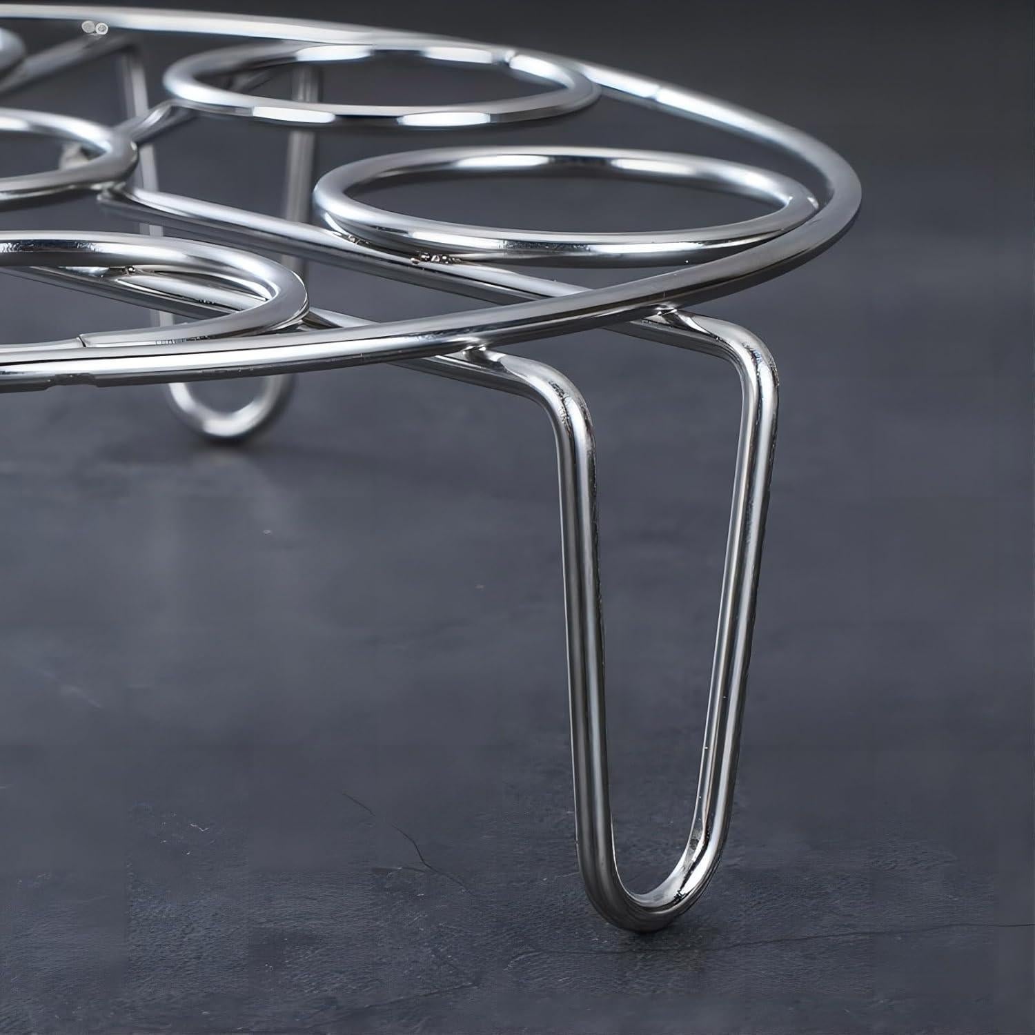 GREATLINK Soporte de Vapor para 7 Huevos de Acero Inoxidable
