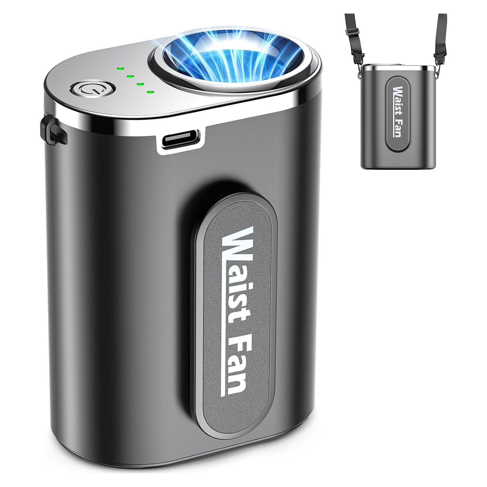 Ventilador de Cintura Koonie NF291 Portátil 4000mAh 4 Velocidades