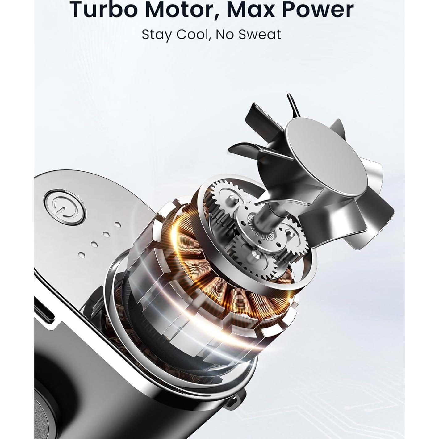 Ventilador de Cintura Koonie NF291 Portátil 4000mAh 4 Velocidades