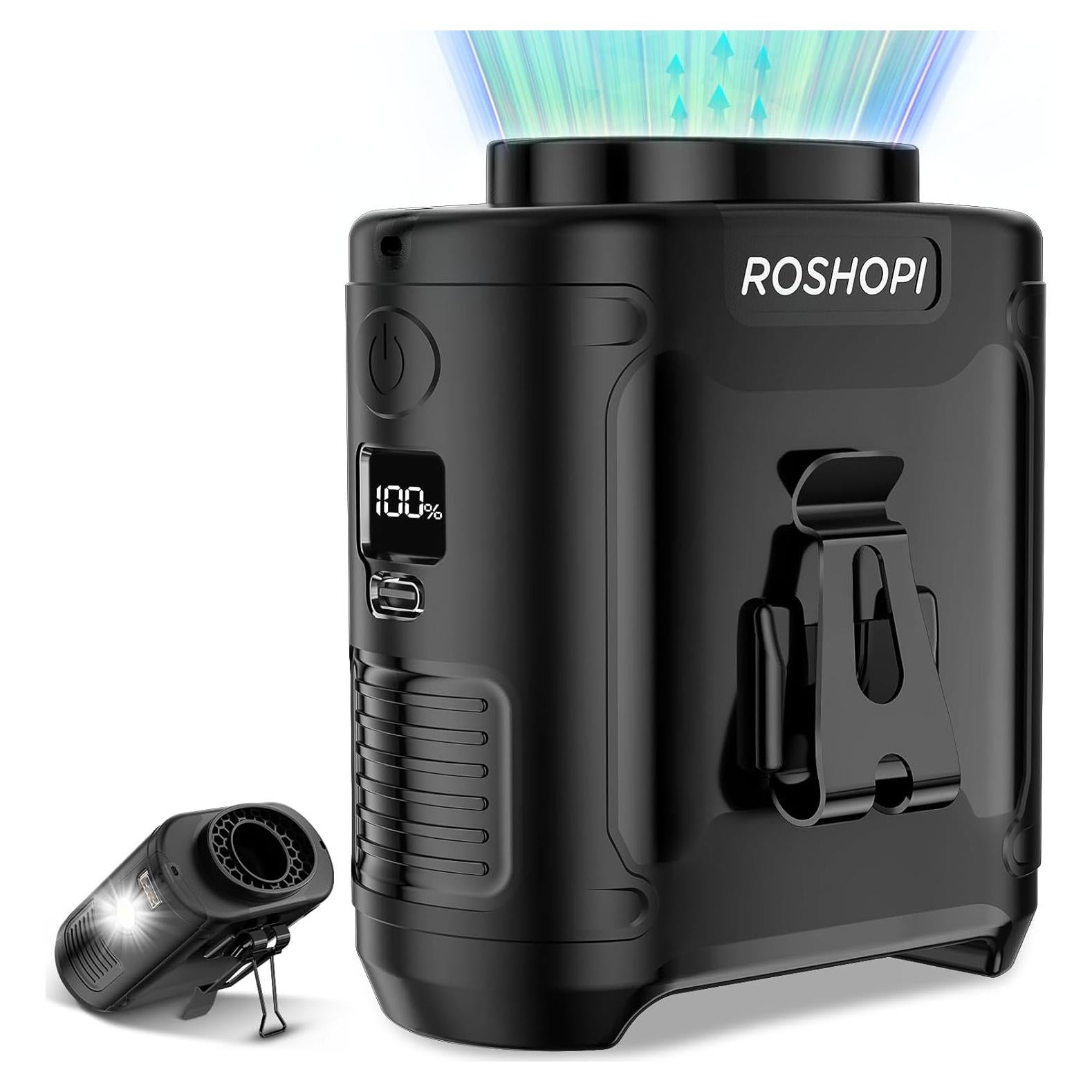 Ventilador Portátil Recargable AI K50 10000mAh 5 Velocidades