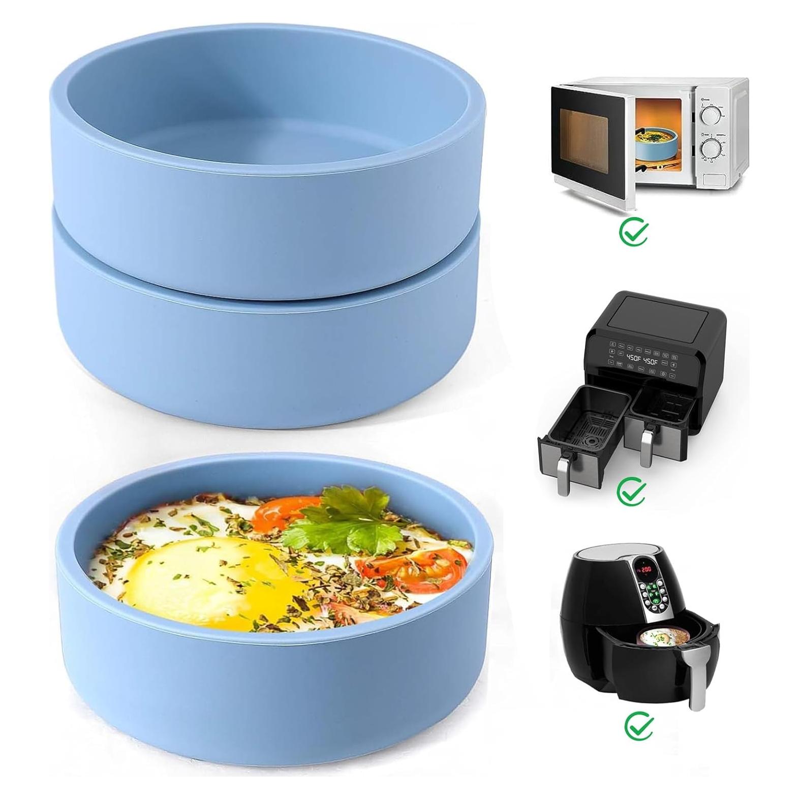 Molde para Huevos ZHYEEDAA Silicona 3 Piezas 170g