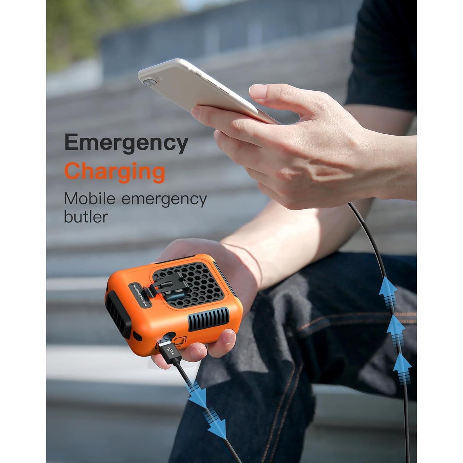 Ventilador Personal Recargable Chapjoy WF01 6000mAh 3 Velocidades