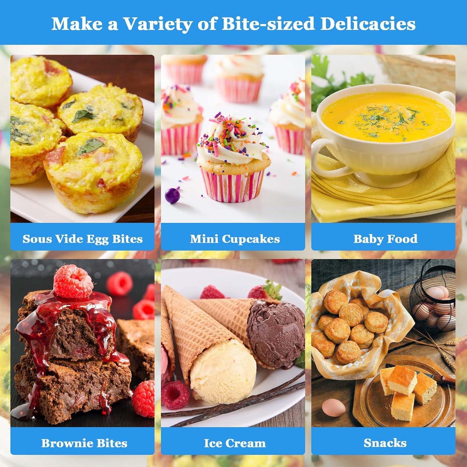 Molde de Silicona para Huevos XANGNIER, 2 Pzs, Azul/Púrpura