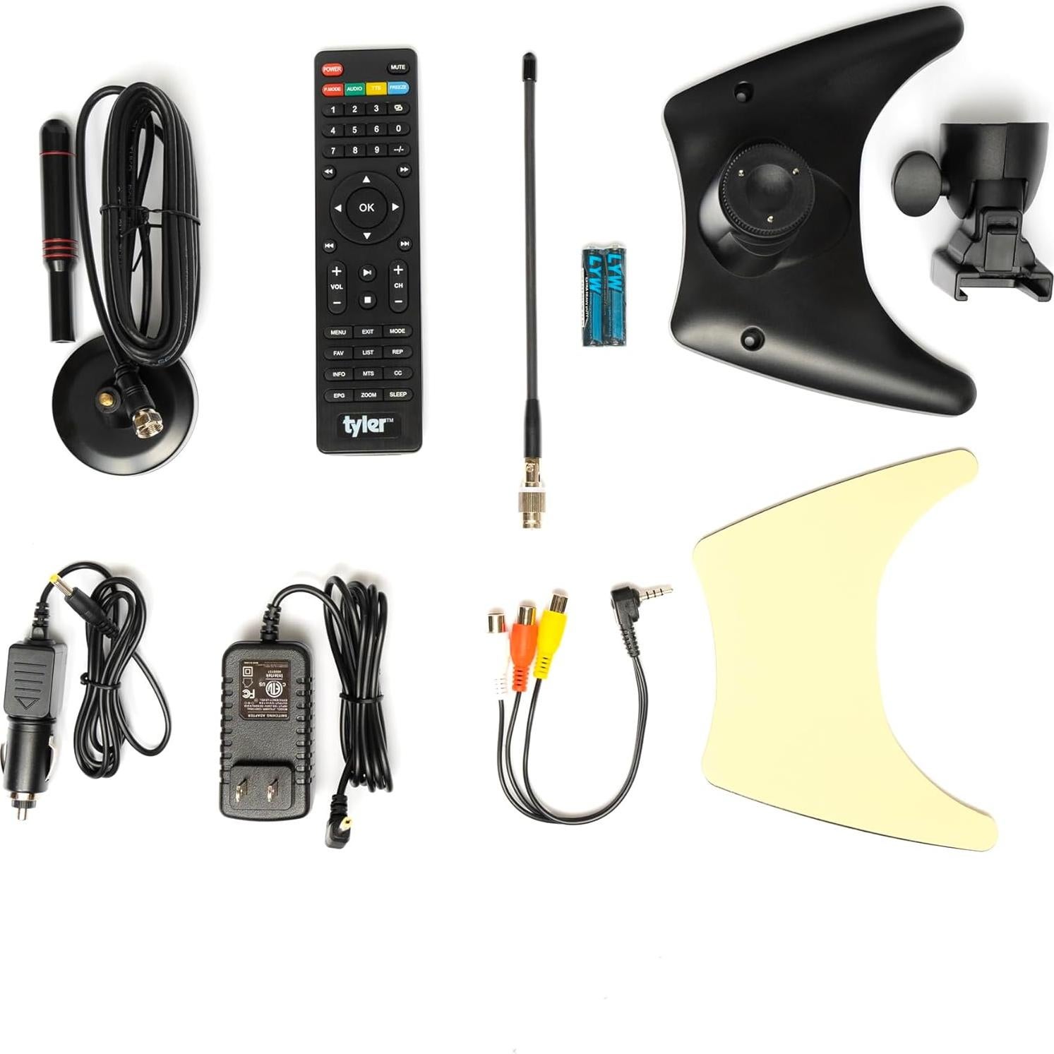 Televisor portátil LCD Tyler TTV705-14 14" 1080P con batería