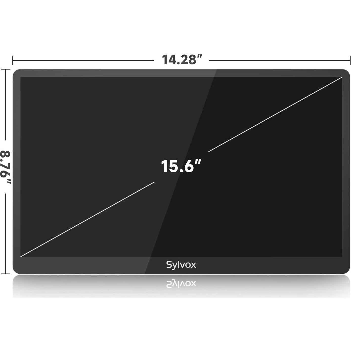 Televisor de Cocina SYLVOX 15.6" Full HD Google TV Compacto