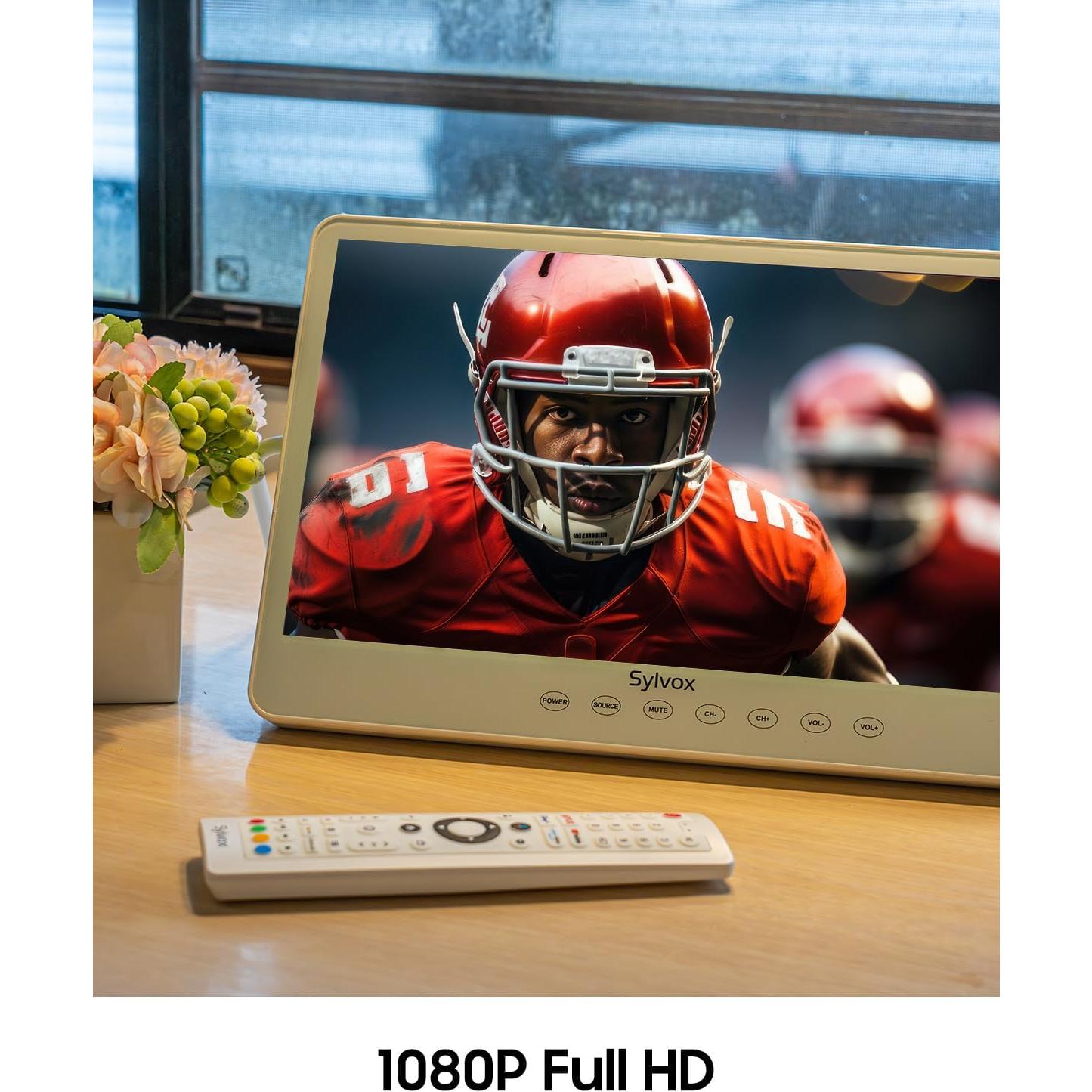 Televisor Portátil SYLVOX 15.6" Full HD 1080P Batería 10000mAh