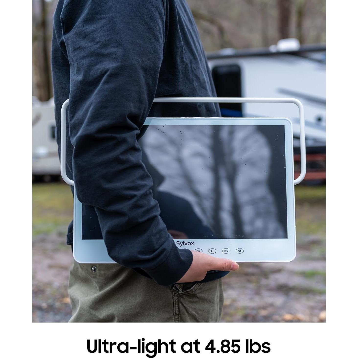 Televisor Portátil SYLVOX 15.6" Full HD 1080P Batería 10000mAh