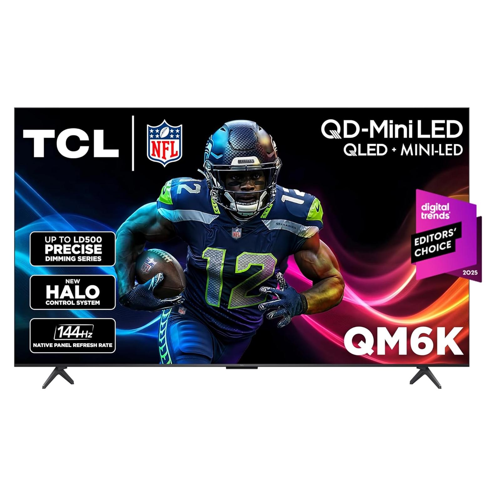 Televisor Inteligente TCL 75" QM6K Mini LED 4K HDR Dolby Atmos