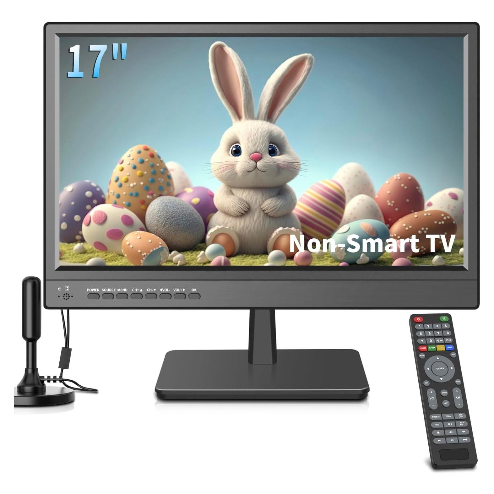 Televisor Jexiop 17" Digital Plano HDMI USB Doble Alimentación