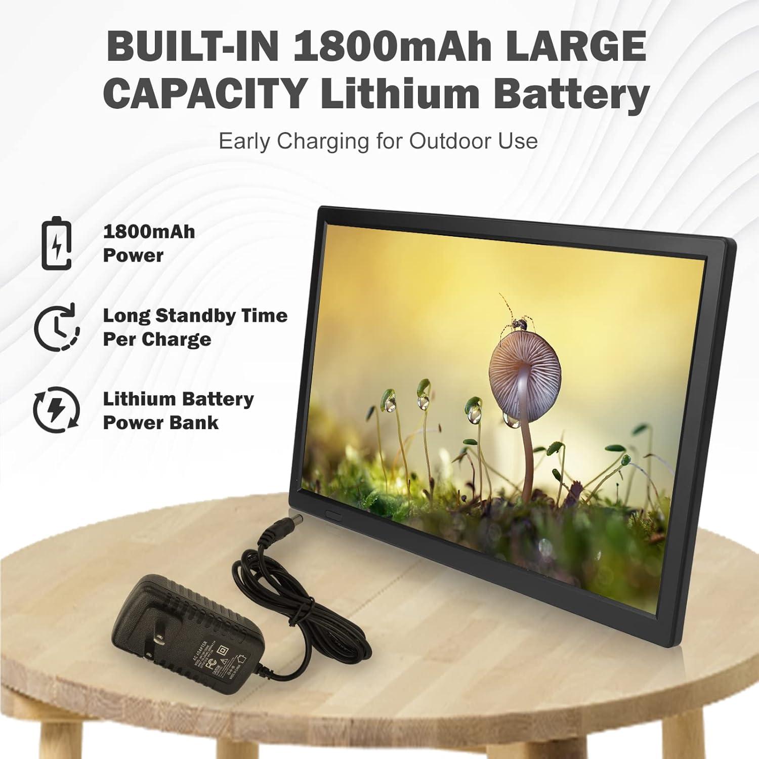 Televisor LED Portátil Diydeg 16" Digital 1080P USB ATSC