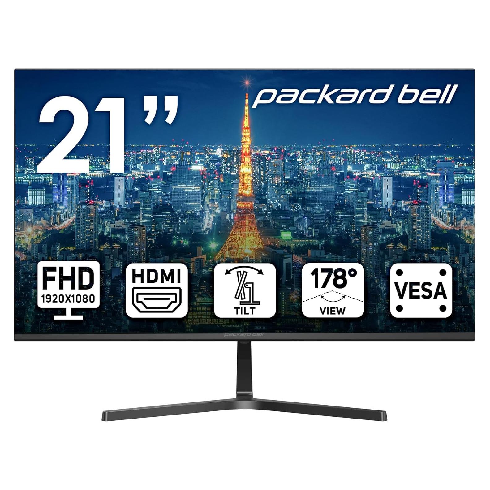 Monitor Packard Bell airFrame 21.5" FHD 1920x1080 VESA