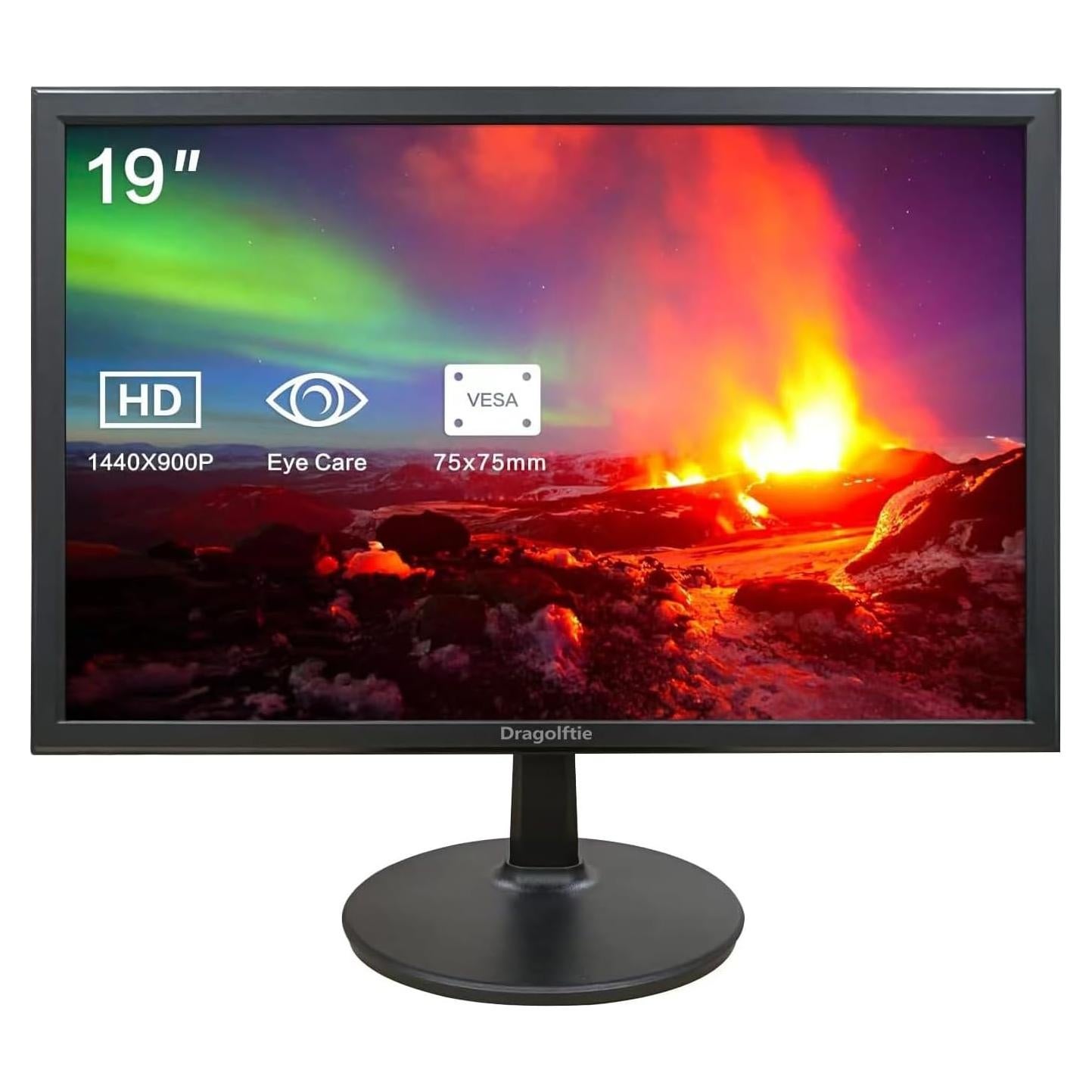 Monitor de 19" LED HD 1440x900 con altavoces y VESA