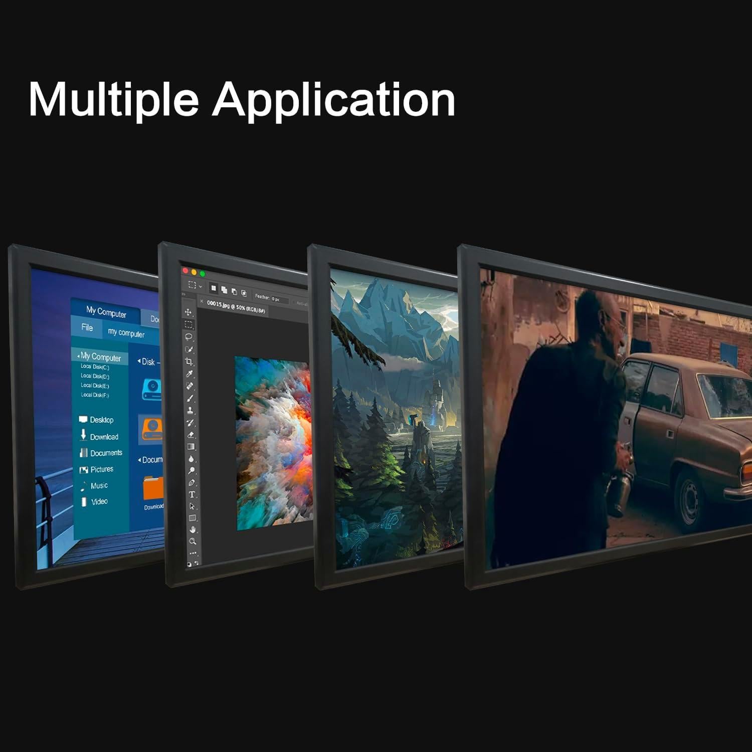 Monitor de 19" LED HD 1440x900 con altavoces y VESA