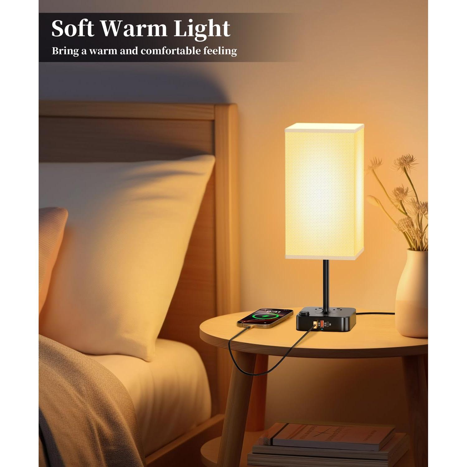 Lámpara de Mesa Cozoo RGB Bluetooth/WiFi 3 USB 2 Salidas