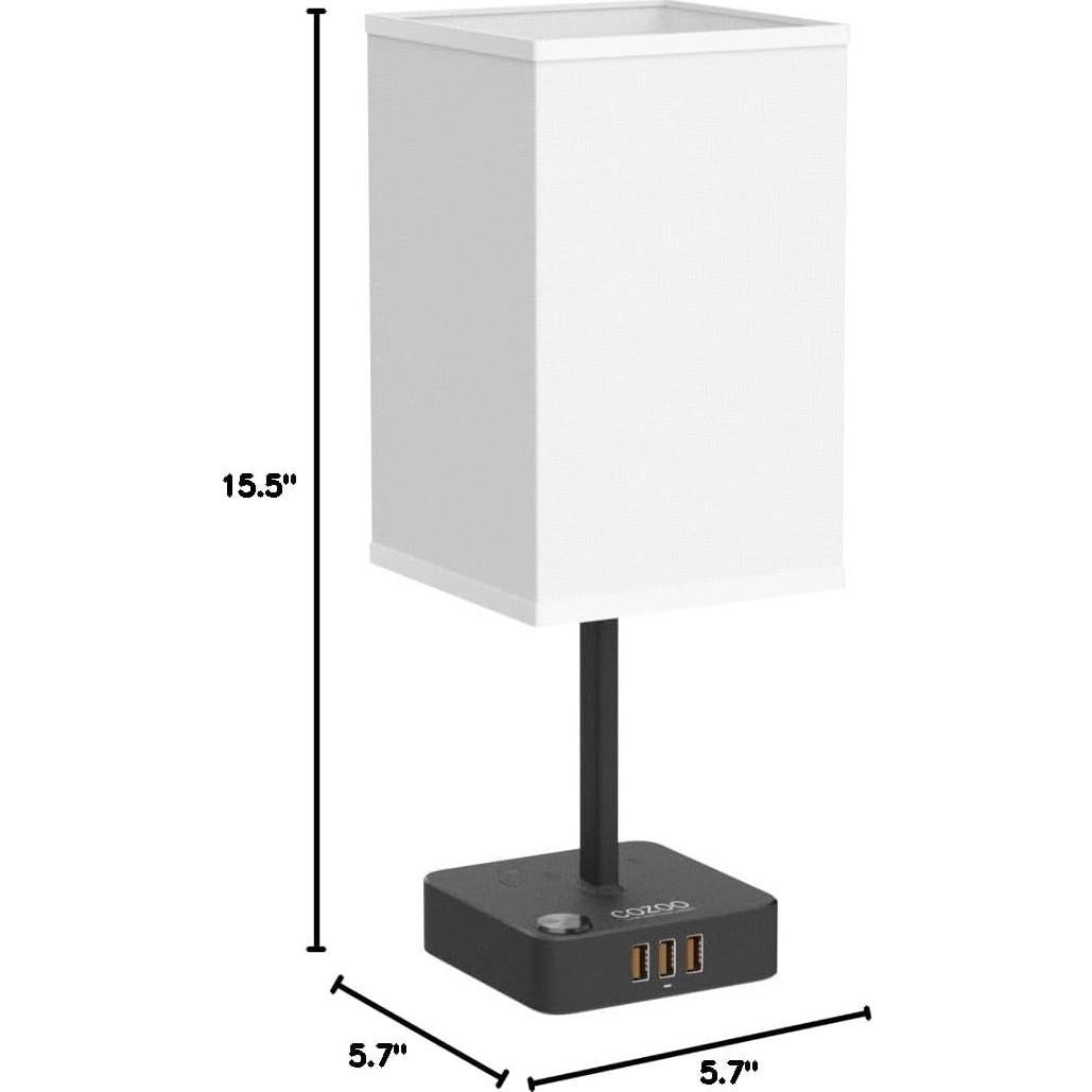 Lámpara de Mesa Cozoo RGB Bluetooth/WiFi 3 USB 2 Salidas