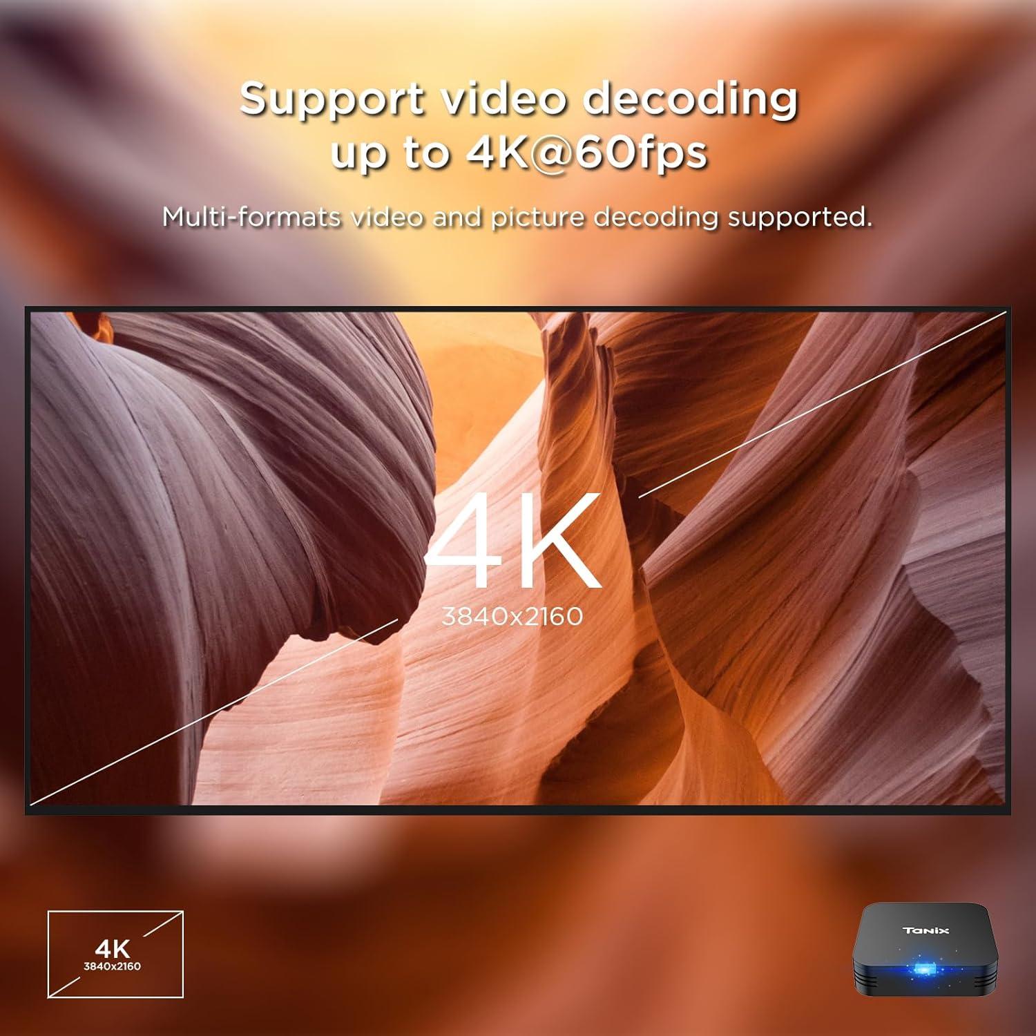 Android TV Box Sidiwen TX1 2GB RAM 16GB ROM 4K