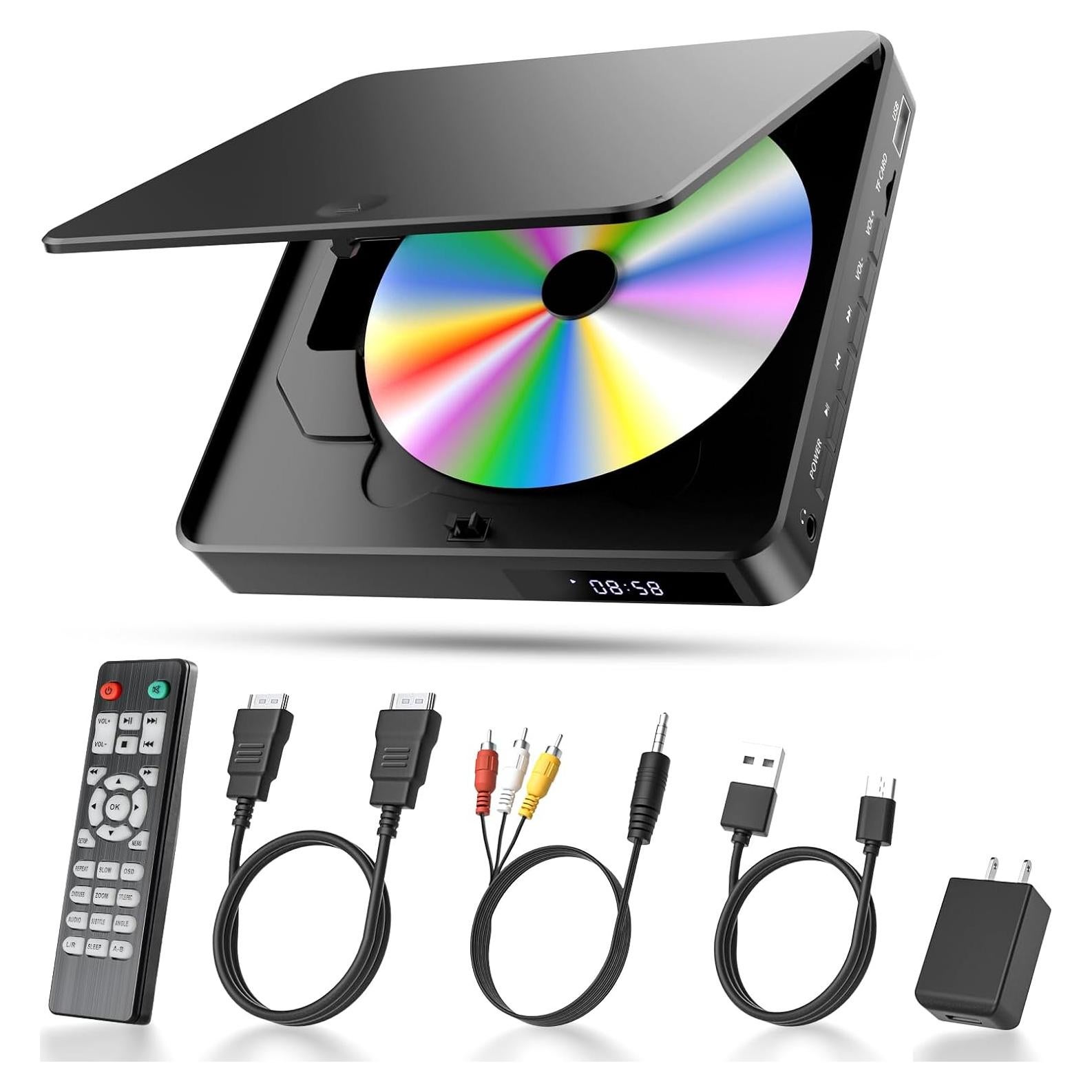 Reproductor de DVD Arafuna HDMI Compacto para TV - Todas las Regiones
