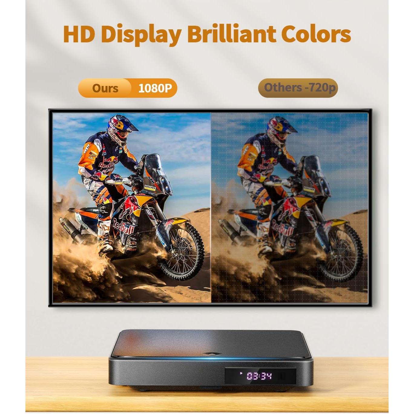 Reproductor de DVD Arafuna HDMI Compacto para TV - Todas las Regiones