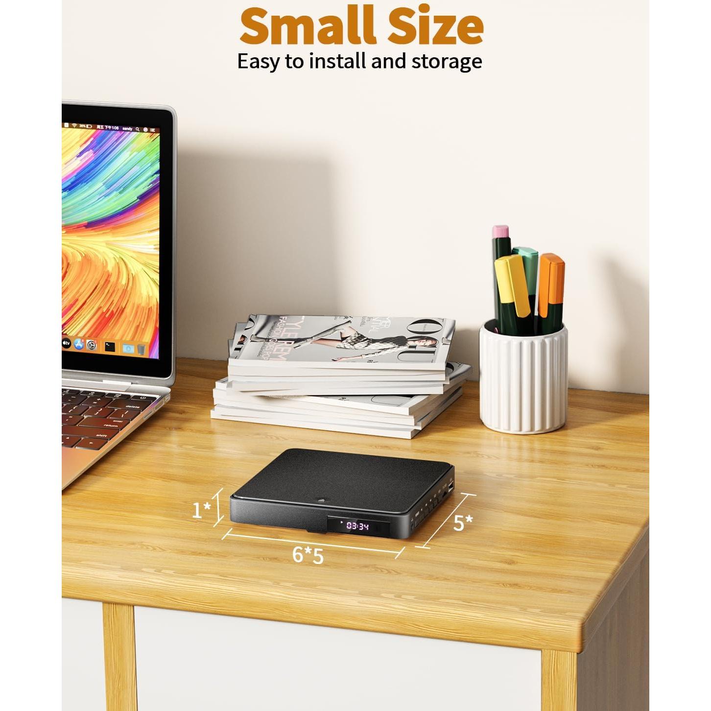 Reproductor de DVD Arafuna HDMI Compacto para TV - Todas las Regiones