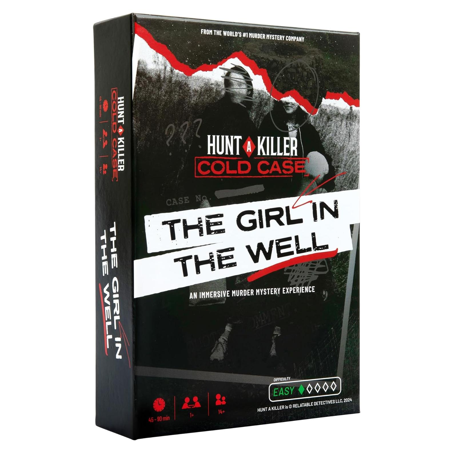 Caza a un Asesino: Caso Frío - Chica en el Pozo, Juego de Mesa