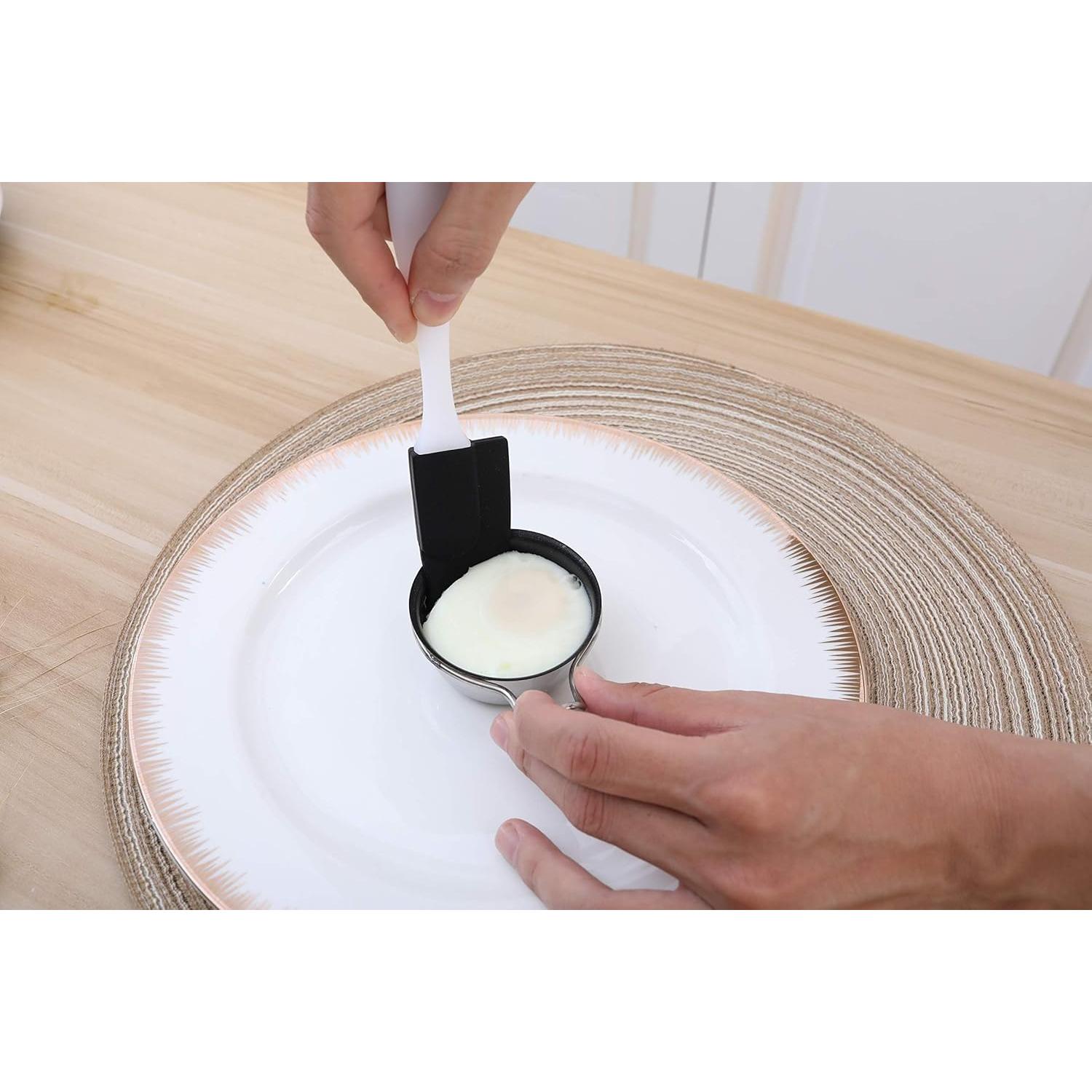 Sartén para pochar huevos CozyKit 4 tazas acero inoxidable