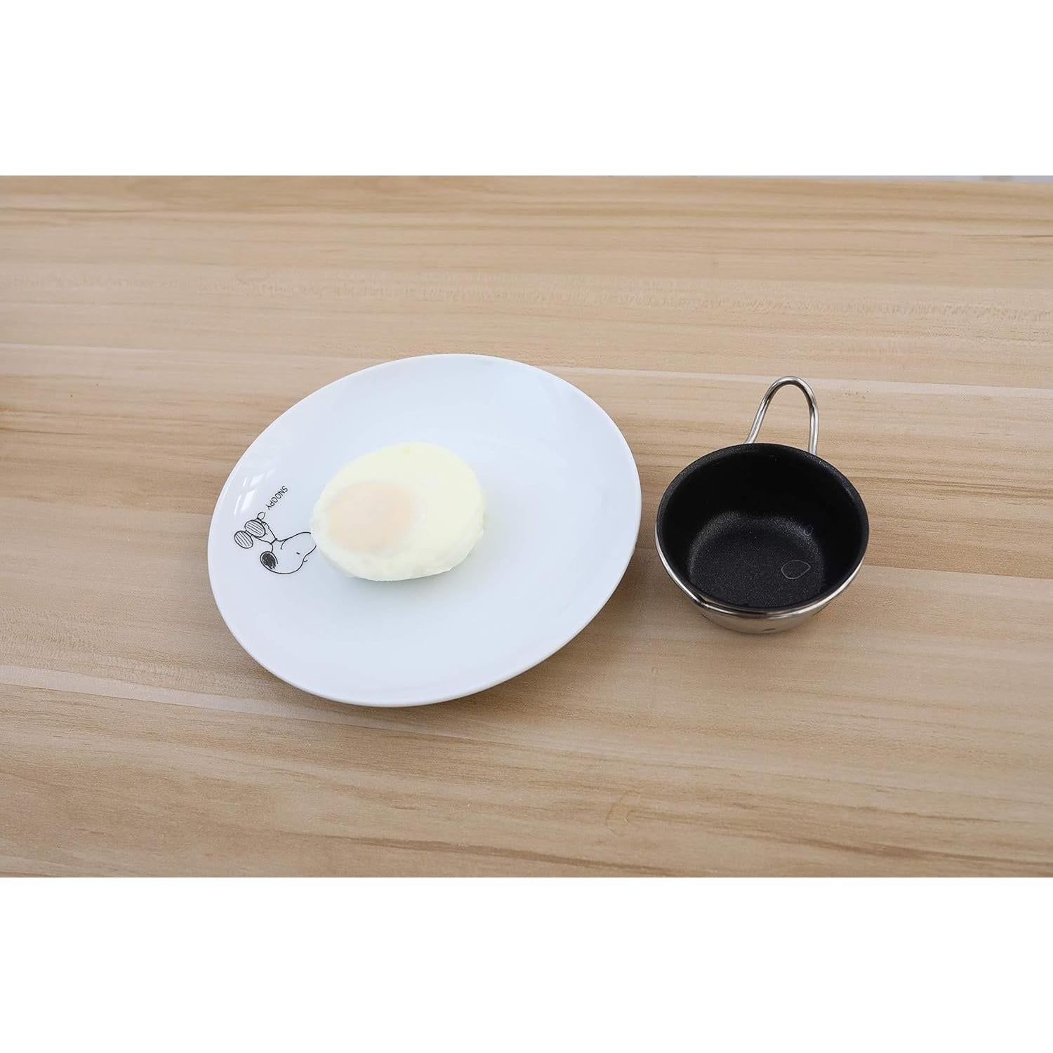 Sartén para pochar huevos CozyKit 4 tazas acero inoxidable