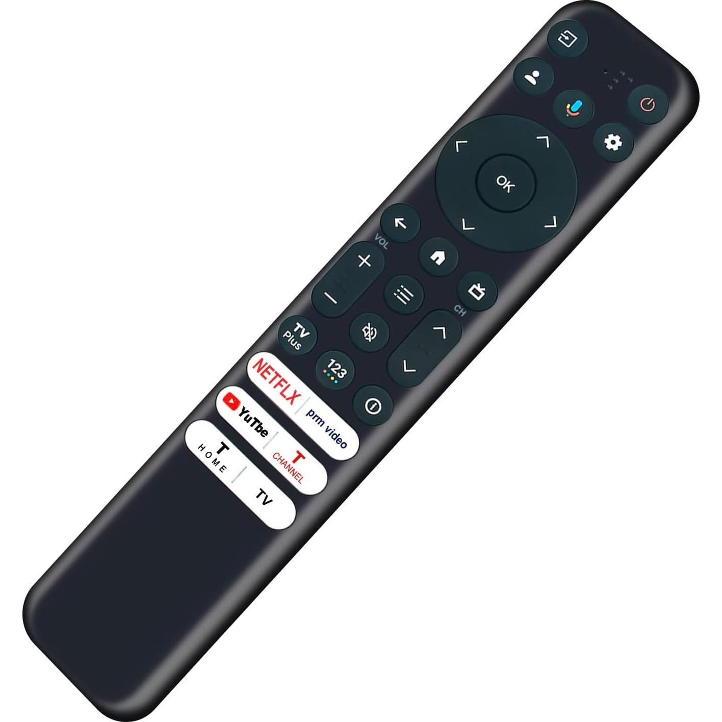 Control Remoto de Voz ECONTROLLY RC813-FMB1 Compatible TCL