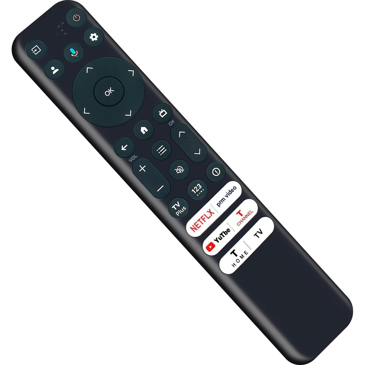 Control Remoto de Voz ECONTROLLY RC813-FMB1 Compatible TCL