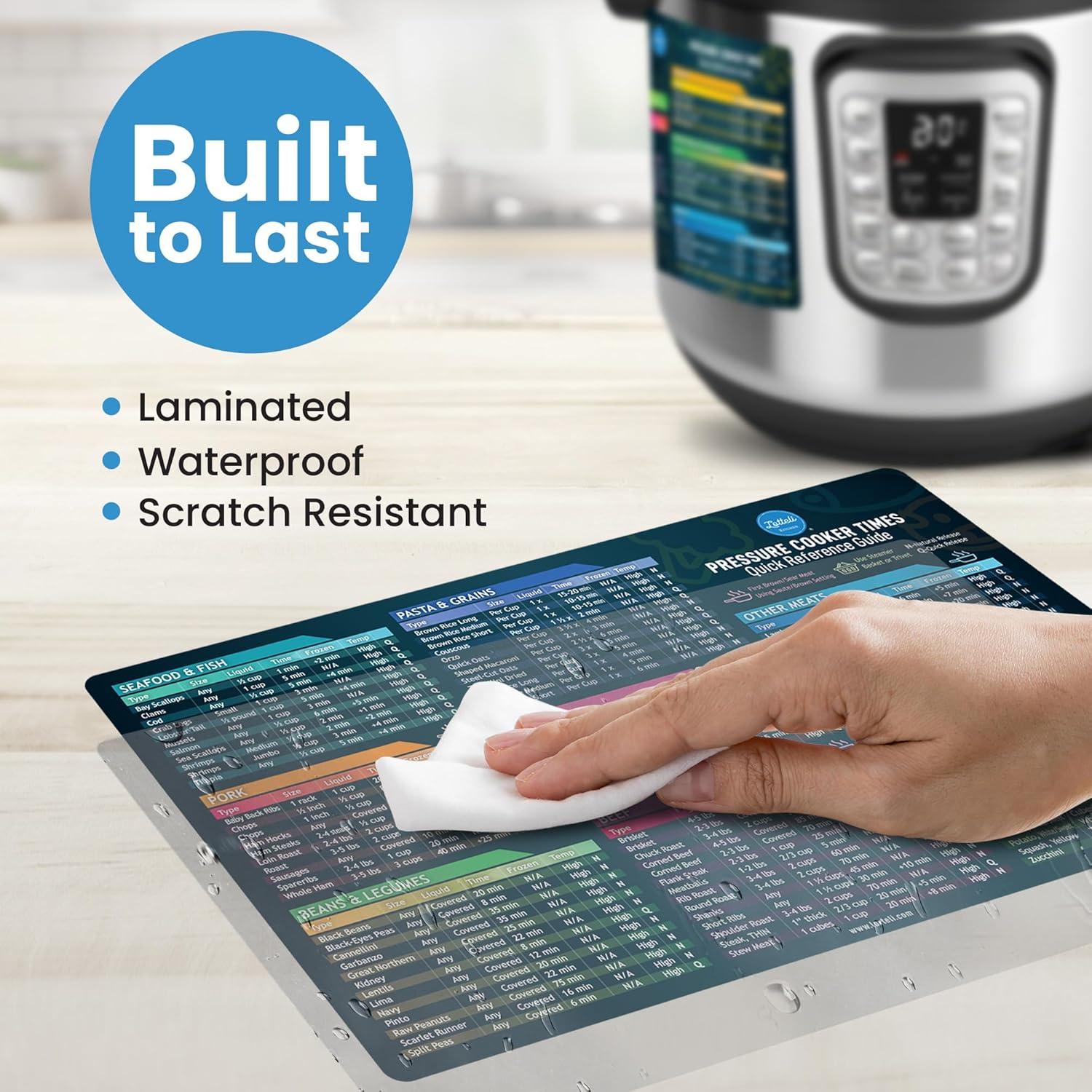 Tabla de Tiempos de Cocción Lotteli Kitchen Imán Negro