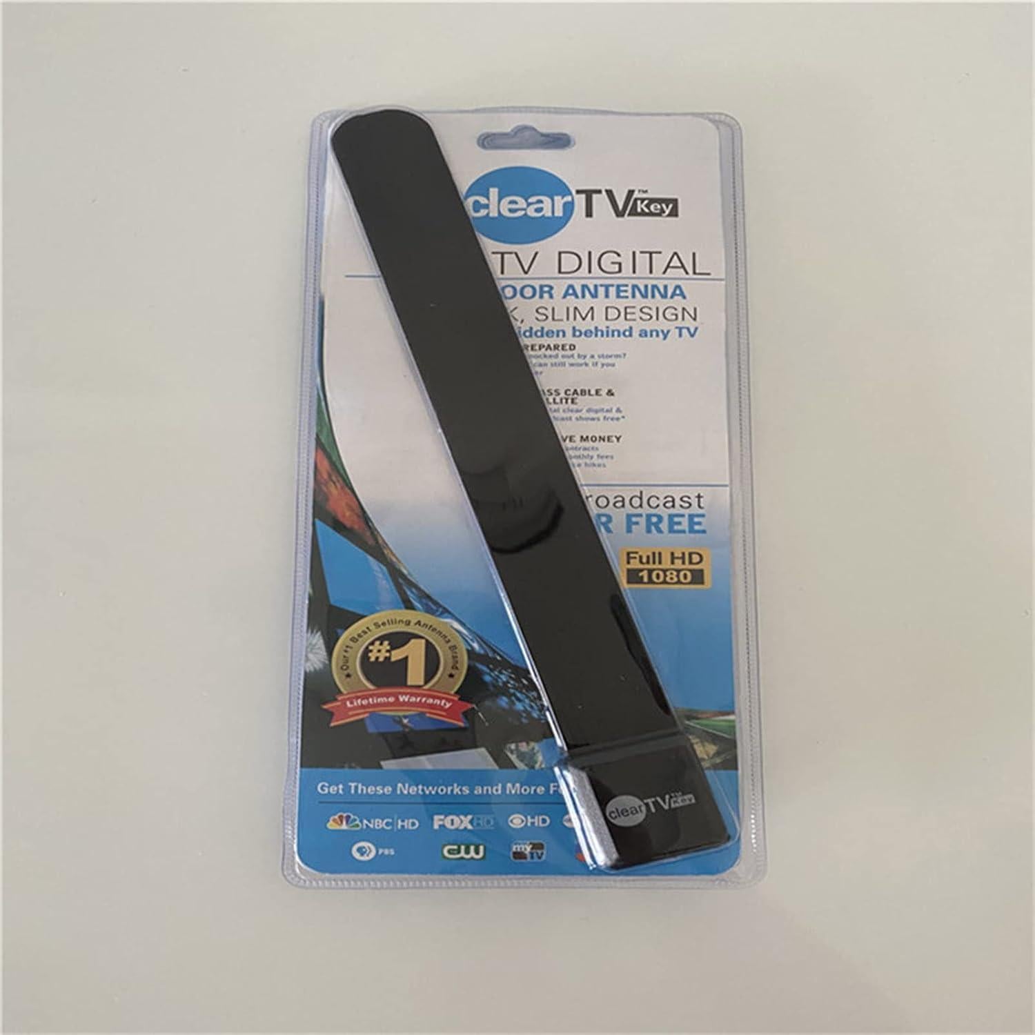 Antena Digital Interior HD Clear TV Key Lxcom 25 millas