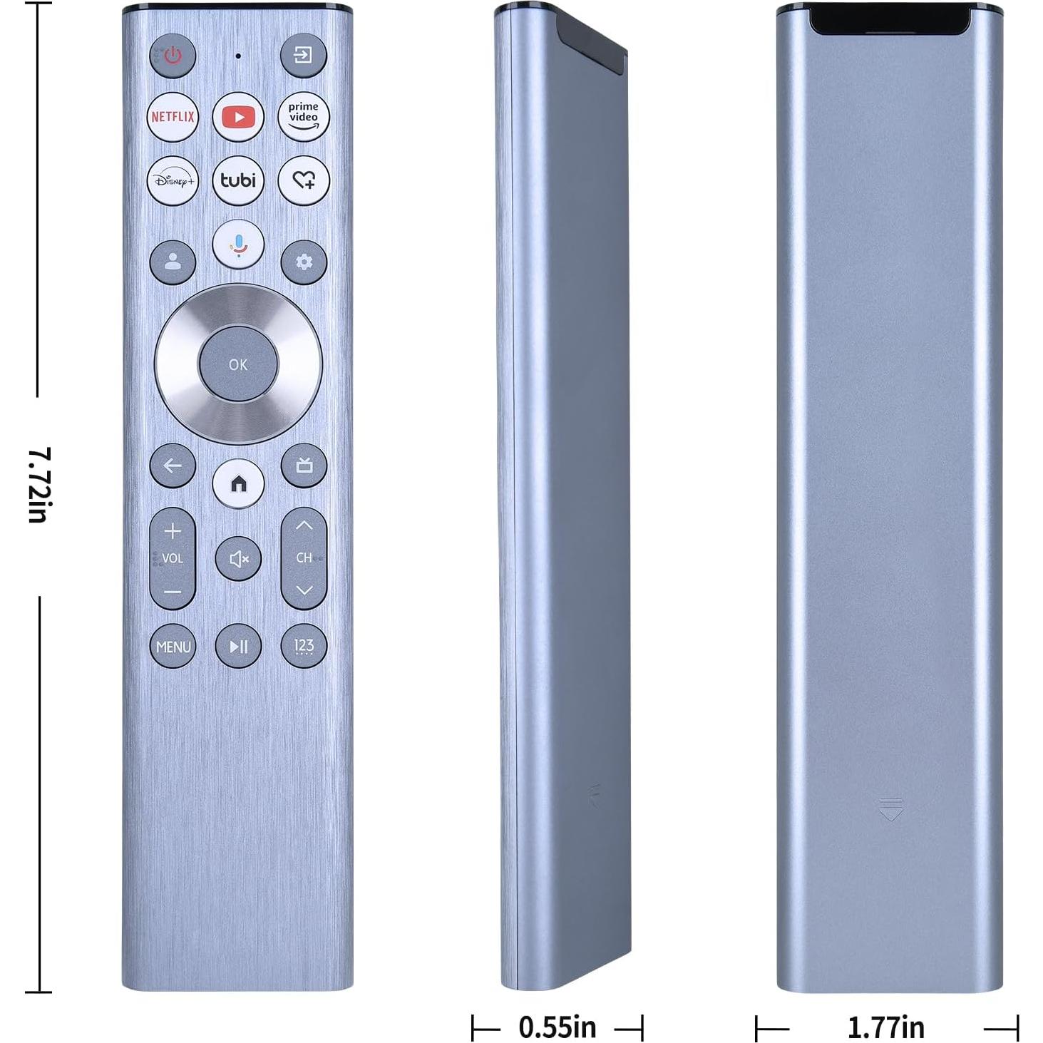Control Remoto de Voz WDZP para Hisense U6 U7 U8 4K UHD