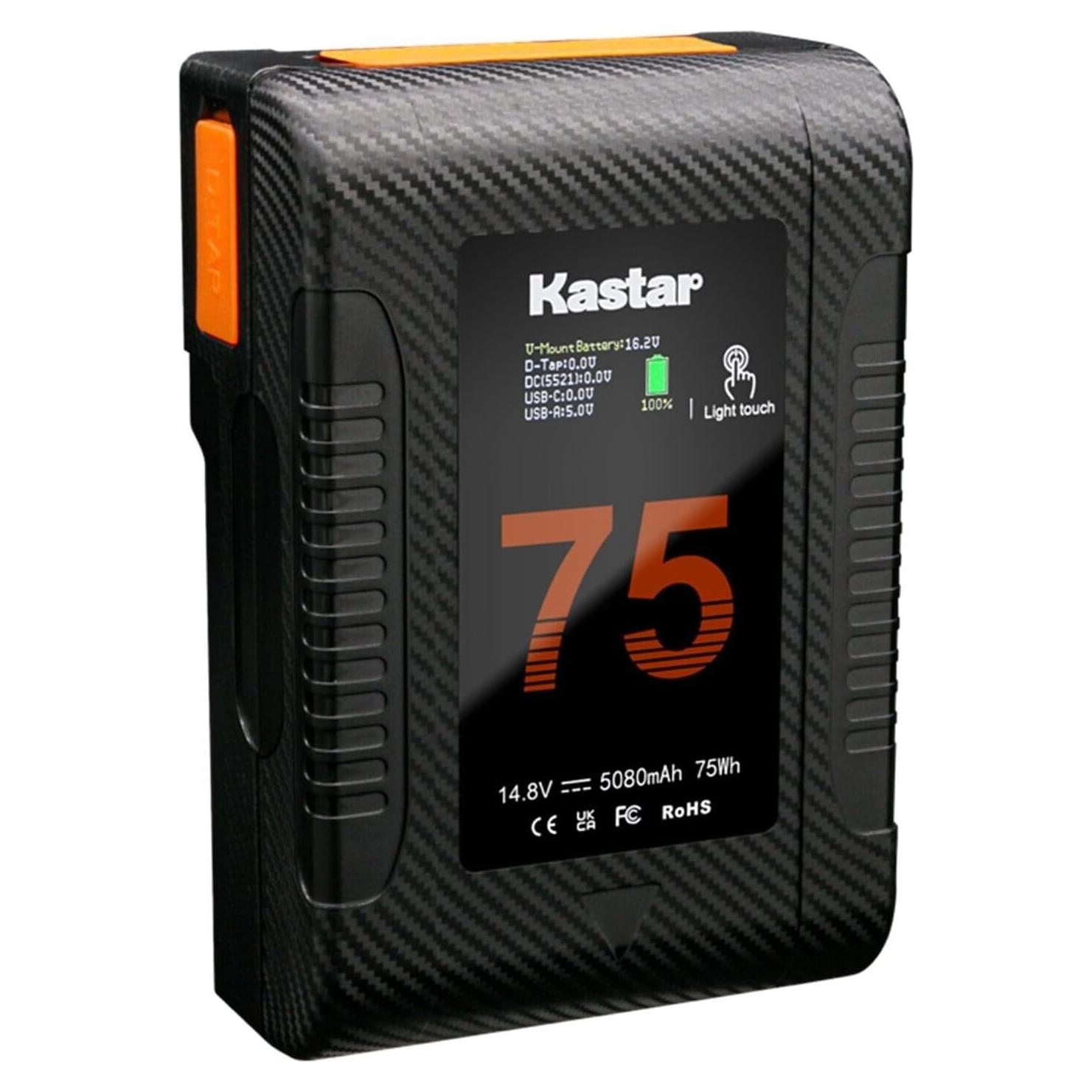 Batería Kastar BP-Z75W V-Mount 65W Compacta 0.46 kg