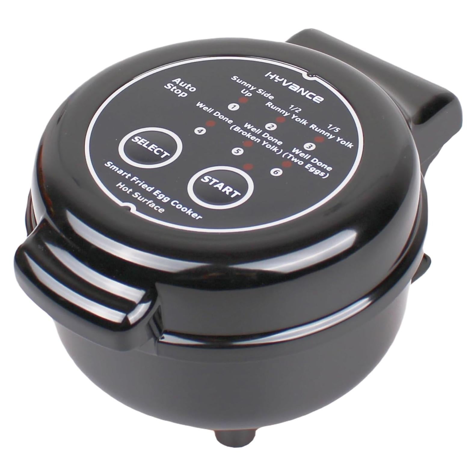 Cocinador de Huevos Fritos Hyvance HYS001AC 6 Huevos Negro