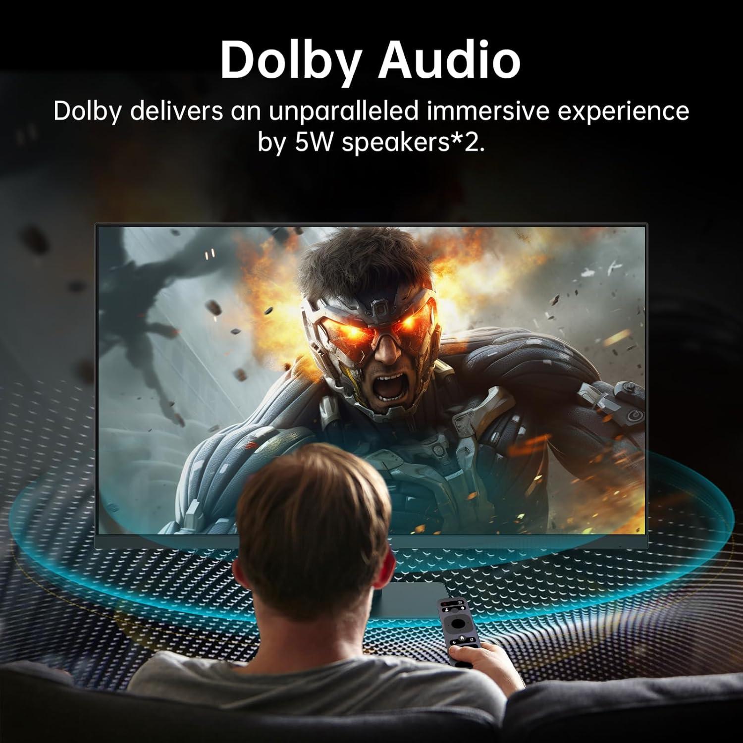 Monitor KTC 32" 4K UHD Google TV Dolby HDR KVM WiFi