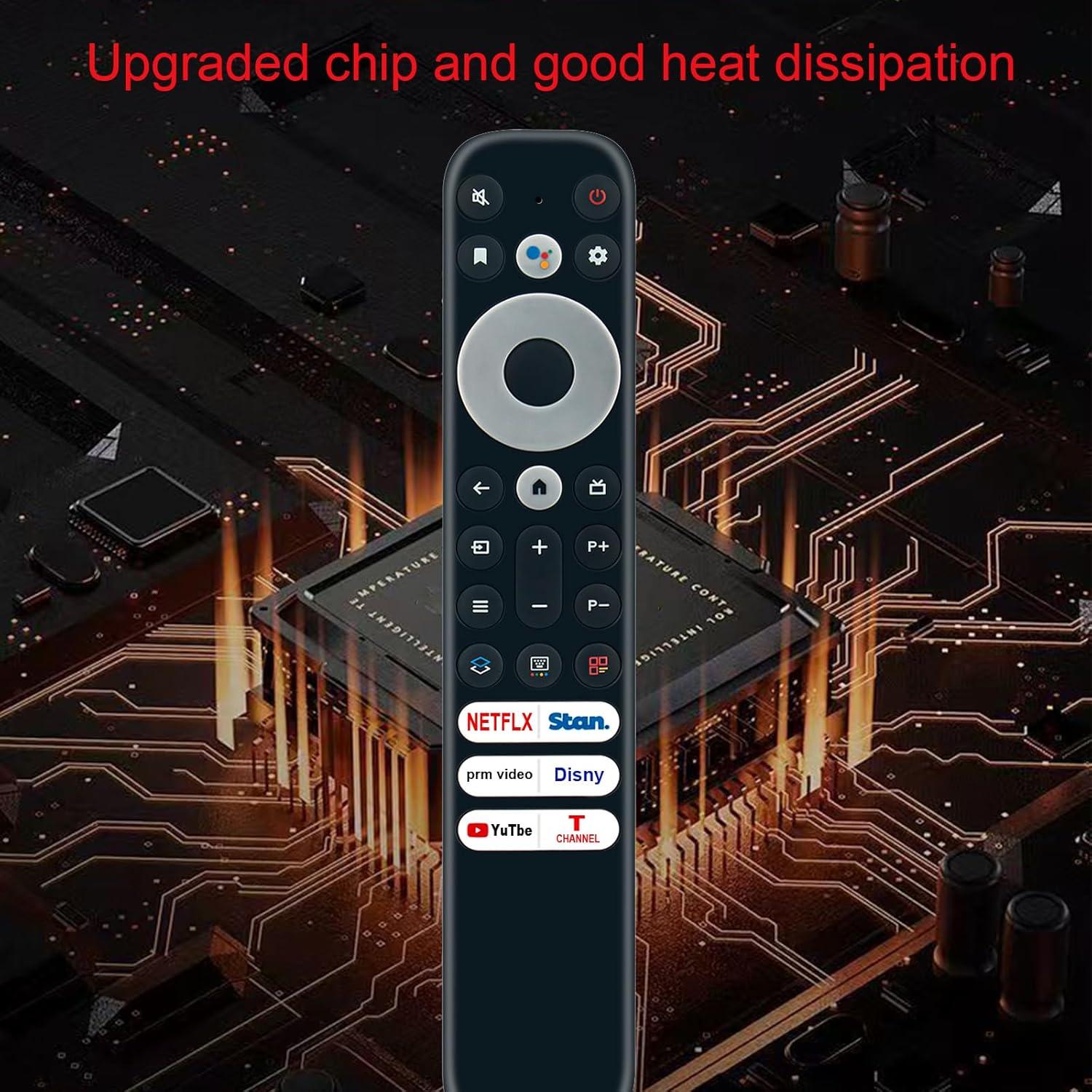 Control Remoto de Reemplazo PERFASCIN RC902V para TCL 8K TV