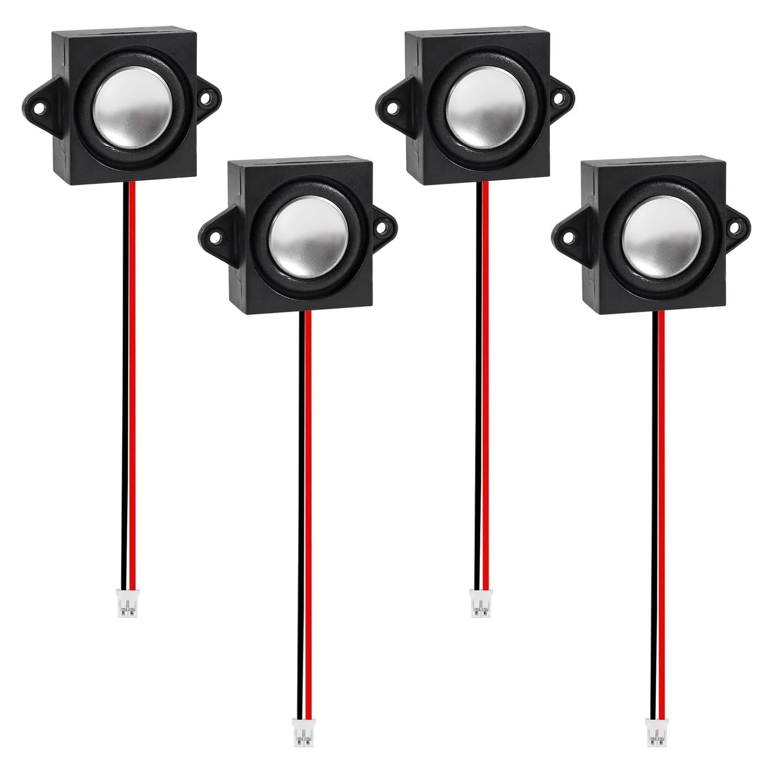 4 Altavoces Mini 3W 8 Ohm JUZITAO para Proyectos Electrónicos