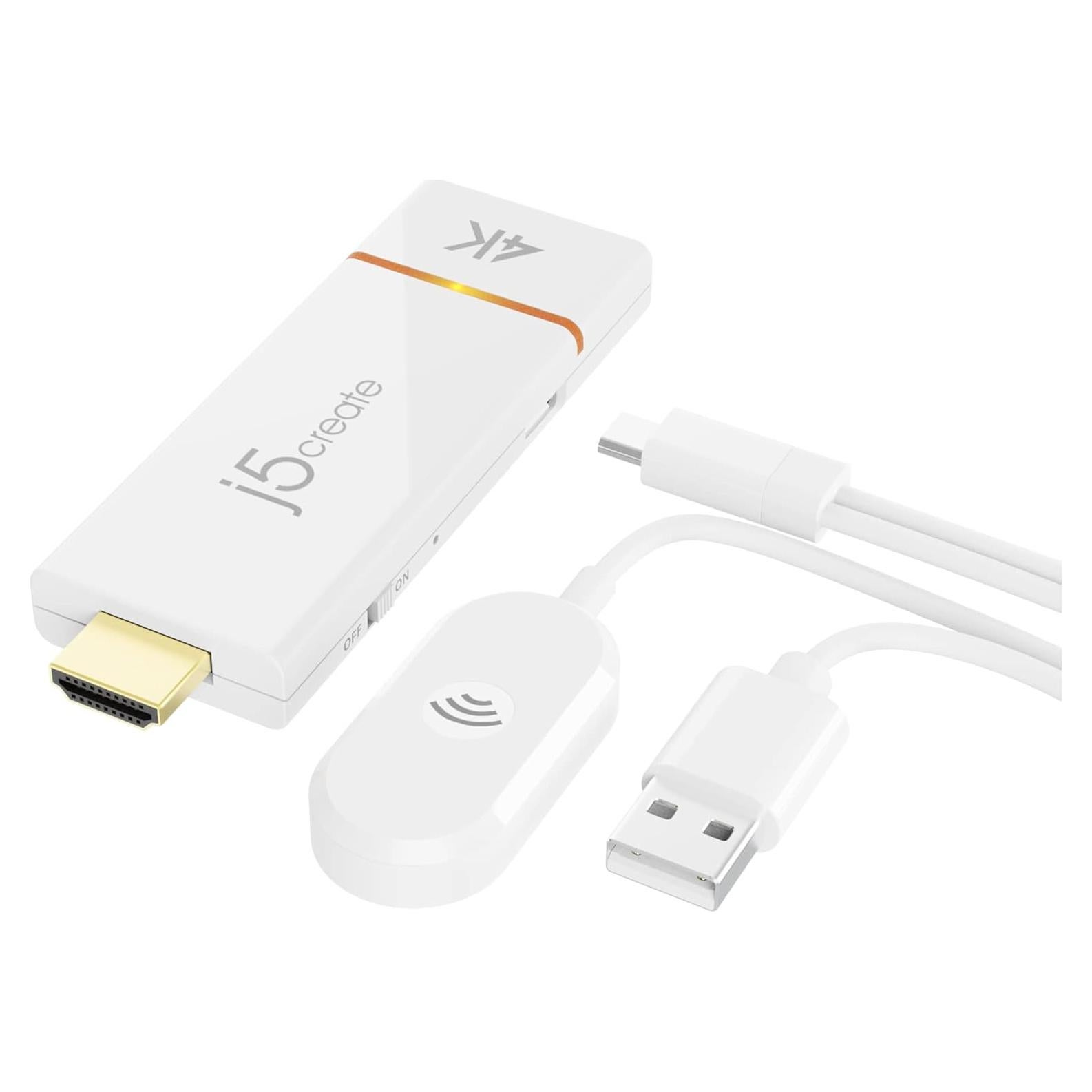 Adaptador Inalámbrico ScreenCast 4K j5create JVAW76