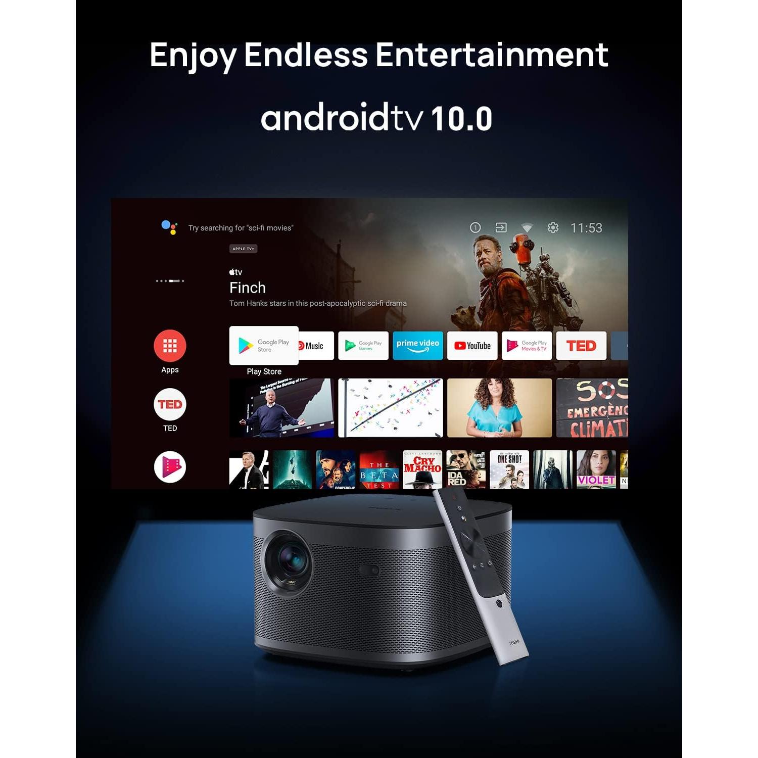 Proyector XGIMI Horizon Pro 4K 1500 Lúmenes Android TV