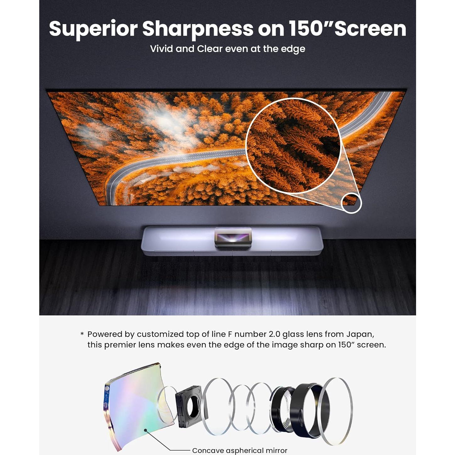 Proyector 4K UHD AWOL VISION LTV-2500 Triple Láser 150"